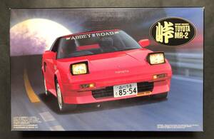 @中古絶版模型堂 フジミ 1/24 峠トヨタMR-2 AW11 ハードルーフ ノーマルルーフ 峠 トヨタ MR2 初代 定形外送料510円