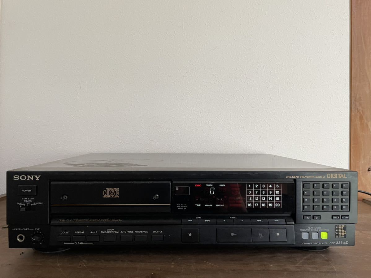 Yahoo!オークション -「sony cdp-333esd」の落札相場・落札価格