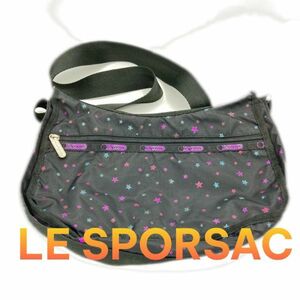 Le Sportsac レスポートサック ポシェット ウエスト ポーチ ブラック 黒 カバン ランニング スポーツ 小物 入れ アクセサリー le1