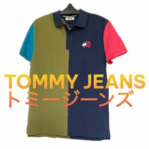 ＴＯＭＭＹ ＪＥＡＮＳ トミー ジーンズ ポロシャツ 半袖 Tommy jeans ゴルフ シャツ T1