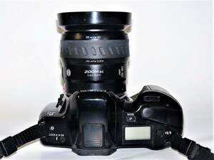(Камера / SLR) SLR Lens Lins Camera Camera Minolta α3XL Автоматическая вспышка черная ширина 14㎝ High 9,5㎝ корпус+объектив 13㎝