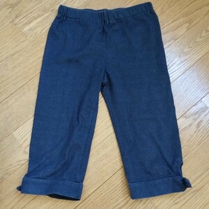 クロップドパンツ●5分丈●すそリボン130cm●anyFAM