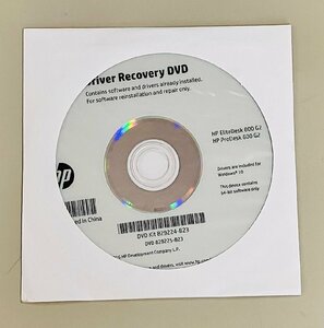 2YXS553★現状・未使用品★ HPドライバーリカバリーDVD Windows 10 64Bit for HP EliteDesk 800 G2/ProDesk 600G2