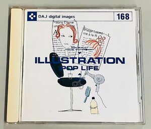 2YXS599★中古品★DAJ digital images 168 ILLUSTRATION POP LIFE [イラストシリーズ～ポップライフ]写真素材