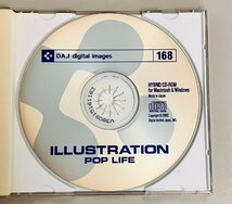 2YXS599★中古品★DAJ digital images 168 ILLUSTRATION POP LIFE [イラストシリーズ～ポップライフ]写真素材_画像3