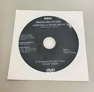 2YXS516★現状・未使用品★DELL ドライバー&ユーティーリティfor DELL Vostro Laptop Computer Software P/N 49FKR