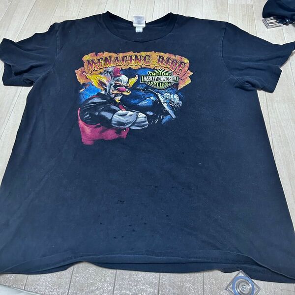 ハーレーダビッドソン ピエロ Harley-Davidson Tシャツ