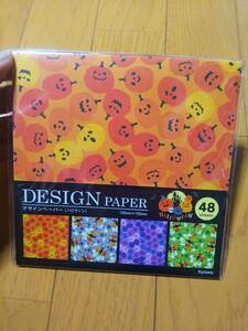  Halloween ... рисунок оригами .... дизайн бумага ③