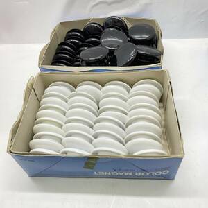  free shipping g23428 color magnet white board magnet plastic side diameter 50cm black 63 piece white 48 piece office work store office supplies 