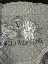 GIORGIO VALENTINO ジョルジオ ヴァレンチノ かけ布団 シングル グリーン色系 GV-10088 シルク混肌布団 140cm×190cm_画像4