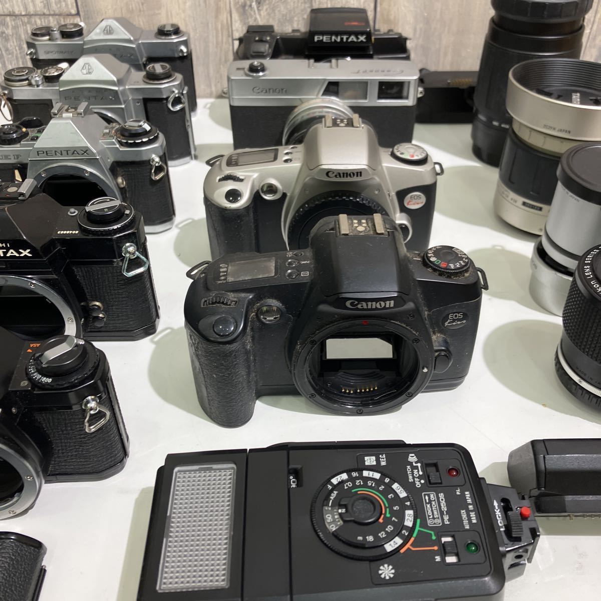 JChere雅虎拍卖代购：8/16 ジャンク カメラ フィルムカメラ Canon OLYMPUS