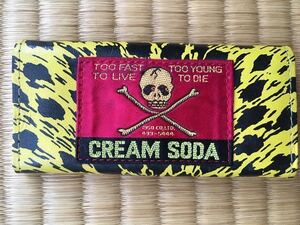 クリームソーダ ピンクドラゴン CREAM SODA ヒョウ柄 キーケース 当時物