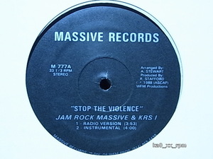 ★☆Jam Rock Massive & KRS-One「Stop The Violence」☆★