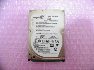 SEAGATE (ST500LM021) 500GB 7200回転 32Mバッファ SATA600対応 ★高性能7mm厚 使用3116時間★