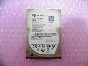 SEAGATE (ST500LM021) 500GB 7200回転 32Mバッファ SATA600対応 ★高性能7mm厚 使用3198時間★