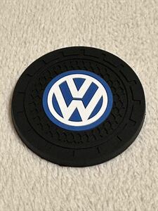 VW エンブレムコースターゴム製 新品未使用②