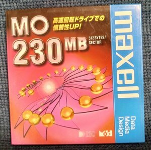 maxell・マクセル／MO：230MB　未使用
