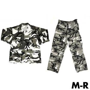 ROTHCO&DOG HOUSE BDU上下セット CITY CAMO/M-R (検 米軍 海兵隊 戦闘 迷彩服 ACU ジャケットズボン パンツ アーバン シティカモ ザロック