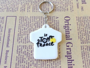  with translation free shipping key holder bicycle tool *do* franc stool do France jersey motif key ring ( white jersey )