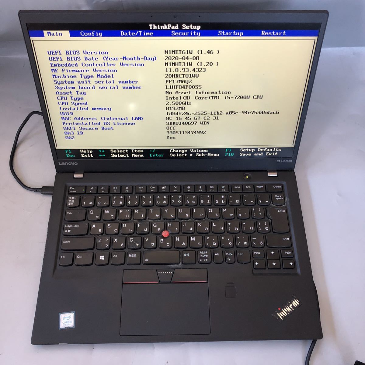ThinkPad X1 Carbon ジャンクの値段と価格推移は?|97件の売買データ