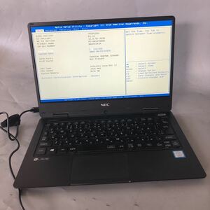 JXJK3667【ジャンク】NEC PG-GN13T88GD /Core i7 1.30GHz/メモリ8G/SSD256 /動作未確認/BIOS確認済