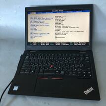 JXJK3686 【ジャンク】Lenovo ThinkPad L390 /Core i5-8265U 1.60GHz/ メモリ:8GB / sSD 256GB/カメラ /動作未確認/BIOS確認済_画像1