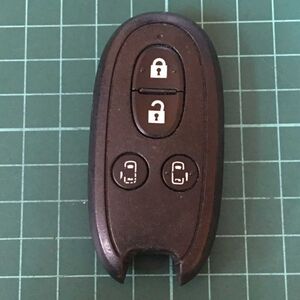 SU11303 点灯スズキ 純正 007YUUL0212スマートキーレス パレット ソリオ ルークス等 MA15S 日産 両側スライド 4ボタン