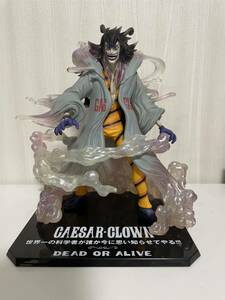 美品 ワンピース フィギュア フィギュアーツzero ONE PIECE BATTLE ver. Figuarts シーザー クラウン パンクハザード C.C