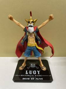 美品 ワンピース フィギュア フィギュアーツzero ONE PIECE Figuarts ドレスローザ ルフィ ルーシー コロシアム 剣闘士