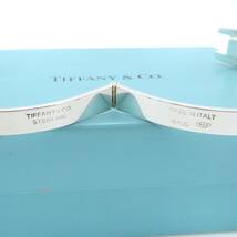 【送料無料】 極希少 美品 Tiffany&Co. ヴィンテージ ティファニー ベルト シルバー バングル SV925 ブレスレット HO19_画像7