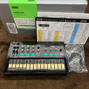 KORG volca fm DIGITAL FM SYNTHESIZER first generation mo Delco rug synthesizer 