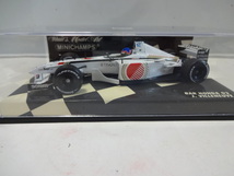 1/43 BAR HONDA 03 J.Villeneuve F1 ジャック・ヴィルヌーヴ ミニカー ミニチャンプス 未開封 未使用品 デッドストック 綺麗です。 _画像2