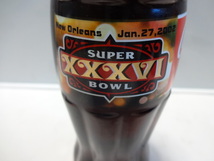 コカコーラ 2002年　SUPER BOWL アメリカンフットボール　USA　ボトル瓶　未開封　デッドストック　飲めません！！　_画像2