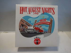 コカコーラ 1995年 HoT AUGUST NIGHTS Limited Edition SET USA ボトル瓶 未開封 デッドストック 新品時からビニールパックしてあります