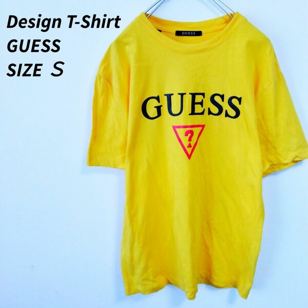 美品 GUESS　ゲス Ｔシャツ ティーシャツ ビッグロゴ　デカロゴ　