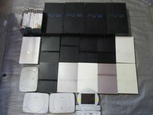 ジャンク PS2 プレイステーション2 PSone など　本体　ソフトなど 大量セット　CM08