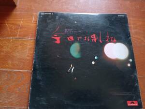 2LP 二枚組 菅原洋一 デラックス・アルバム 今日でお別れ 低音の魅力 昭和歌謡 ポップス レコード　*0823