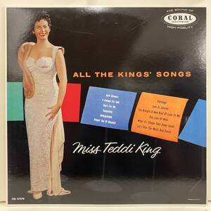 ●230827即決VOCAL LP Teddi King テディ・キング All The Kings' Songs 幻のヴォーカルLP選集 日本盤 MVJJ-30046 帯無ライナー付