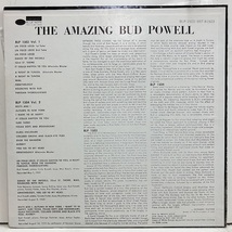 ●即決LP Bud Powell / the Amazing volume1 bst-81503 j37892 米盤、Ua 刻印無Stereo バド・パウエル_画像4