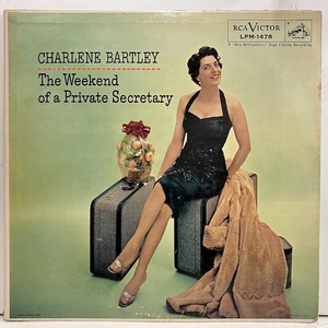 ●即決VOCAL LP Charlene Bartley / Weekend of a Private Secretary Lpm1478 jv4972 米オリジナル、Dg Mono シャーリーン・バートレイ