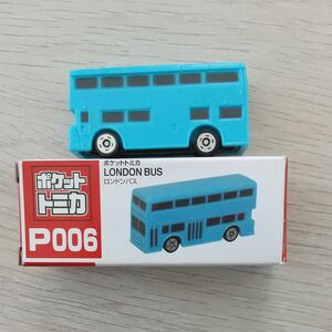 ポケットトミカ LONDON BUS ロンドンバス P006