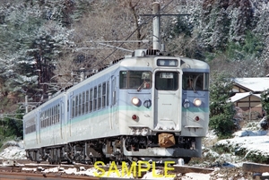 ☆90～00年代鉄道10jpgCD[169系長野色(中央西線大桑～須原、落合川～坂下、野尻・田立駅)]☆