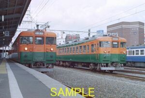 ☆90～00年代鉄道8jpgCD「165系神領車(篠ノ井線松本駅その2)」☆