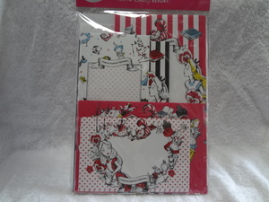 TDR letter set Alice 