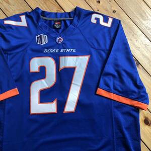 USA古着 NIKE ナイキ ゲームシャツ メンズ XXLサイズ BOISE STATE カレッジ ナンバリング ワッペン ビッグサイズ アメリカ仕入 T2285