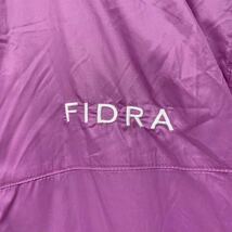 FIDRA フィドラ メンズ ナイロンジャケット ハーフジップ メッシュ ウィンドブレーカー パープル サイズL/G_画像4