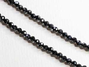[ limit market ]* limited time * great brilliancy! high quality! natural black spinel *90cm* necklace * free shipping *
