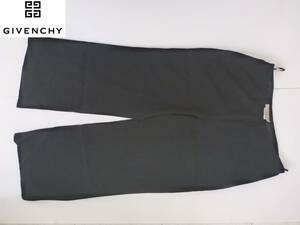 美品 GIVENCHY ジバンシイ ★黒　ブラック　サラッと生地　パンツ　42　L～LL相当