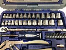 Snap-on Blue Point 70pc ジェネラル サービス セット ツールセット BLPGSSCT71 ※欠品有(モンキ―レンチ) スナップオン ブルーポイント_画像3