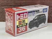 即決有★トミカ 36 ダイハツ DAIHATSU ロッキー（初回特別仕様）★ミニカー 未開封_画像2